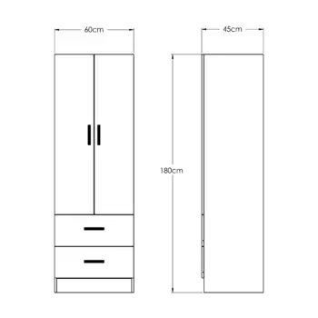 2 Cajones 60 cm thumbnail 4