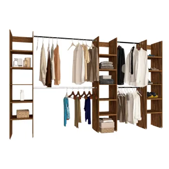Clóset 3 Torres Nogal Inglés
