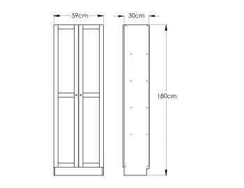 Estante Multiusos con Puertas de Acrílico thumbnail 7