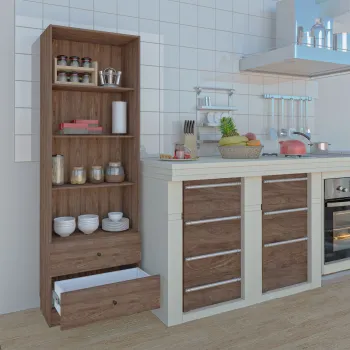 Estante Multiusos con 2 Cajones thumbnail 4