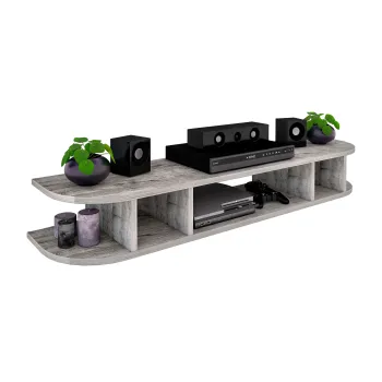 Repisa Centro Gris Claro