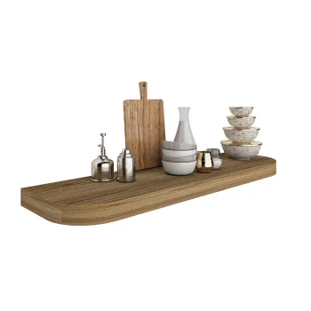 Repisa Mágica Nogal Inglés