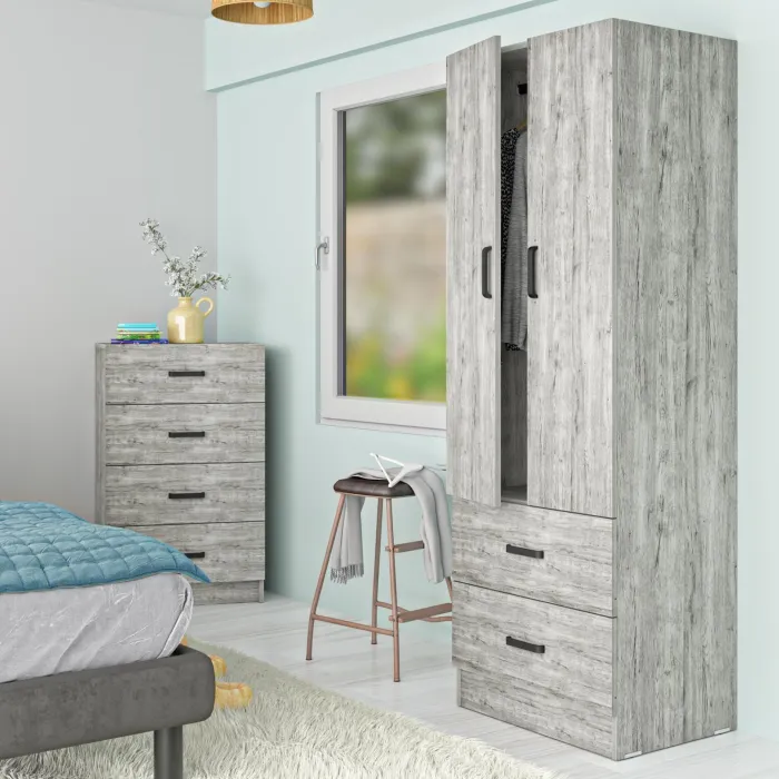 Armario 2 Cajones 60 cm