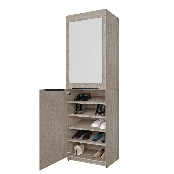 Zapatera con Colgador PLATINO