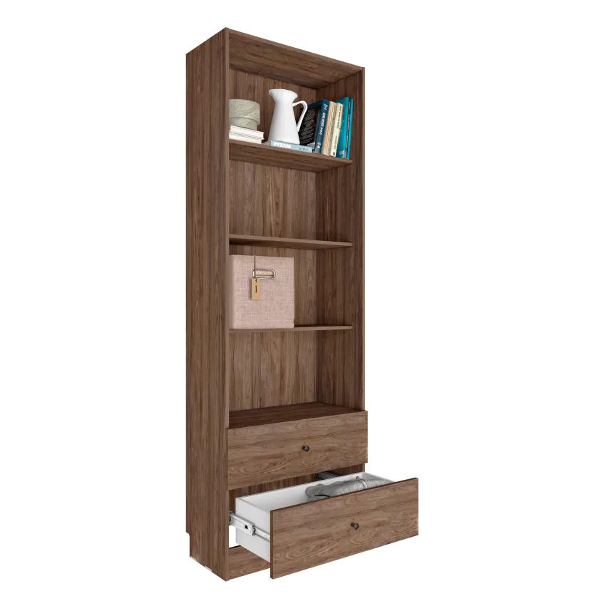 Estante Multiusos con 2 Cajones