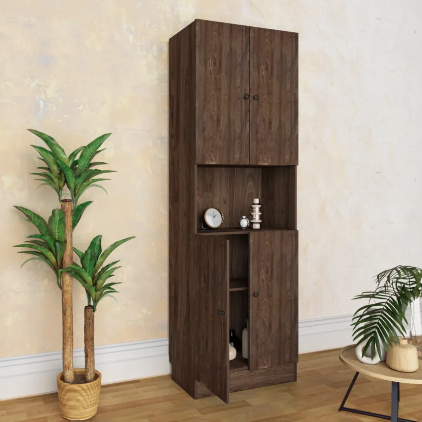 Estante Multiusos con 4 Puertas