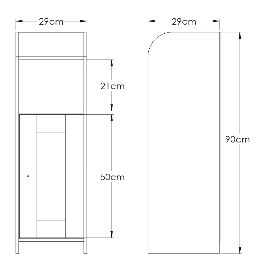 Organizador 1 Puerta